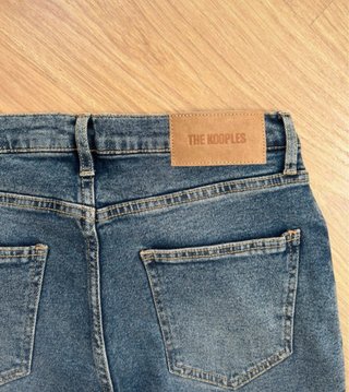 Calças The Kooples Flare Azul Tamanho 38