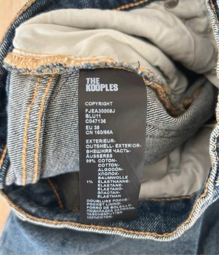 Calças The Kooples Flare Azul Tamanho 38