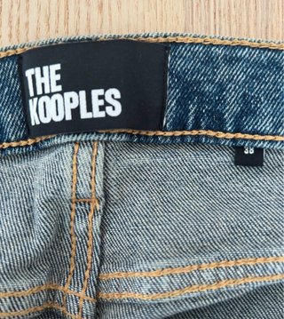 Calças The Kooples Flare Azul Tamanho 38