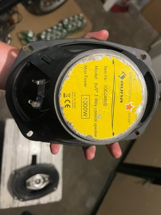 Altavoces 6x9 Negros