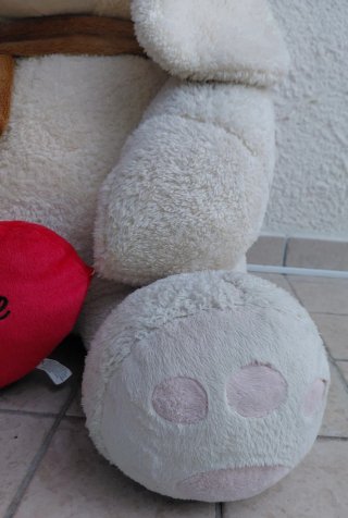 Peluche Orsetto Gigante I Love You