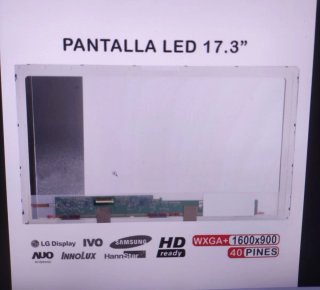 Pantalla Portátil 17.3 HD 40 pines