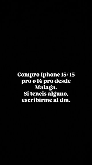 Busco Iphone