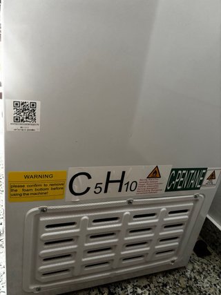 Congelador INFINITON Blanco Fuengirola centro