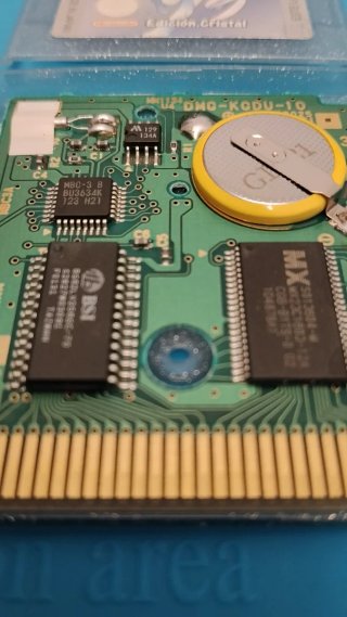 Pokémon Edición Cristal Original de Game Boy Color