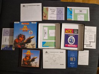 F-15 Strike Eagle II MicroProse Big Box