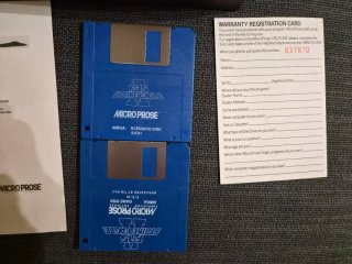 F-15 Strike Eagle II MicroProse Big Box