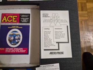 F-15 Strike Eagle II MicroProse Big Box