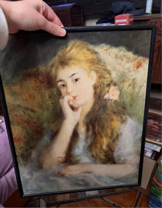 Cuadro Mujer Renoir