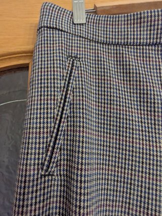 Pantalón tobillero de pata de Gallo mujer