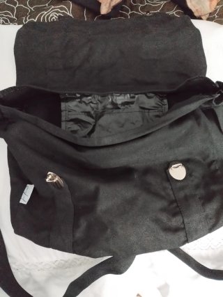 Bolso bandolera Jac France negro