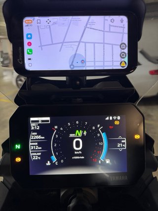 Yamaha Tracer 9 GT Y-AMT 2025 Ceramic Ice