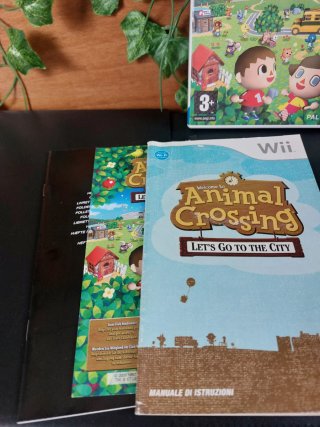 Animal Crossing Let's Go to the City Wii PAL ITA