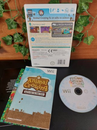 Animal Crossing Let's Go to the City Wii PAL ITA