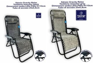 Sdraio Gravity Relax inclinabile