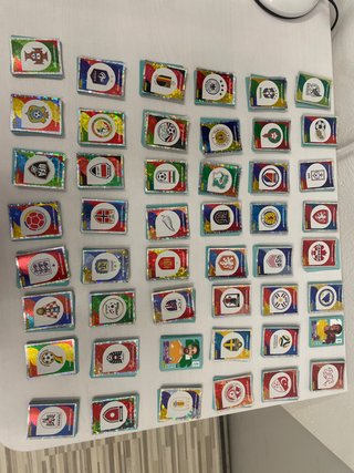 Lote 100 Cromos sin repetir Panini Mundial 2026