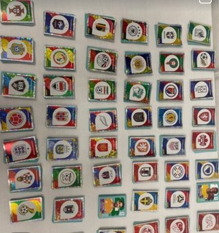 Lote 100 cromos Panini Mundial 2026 sin repetir