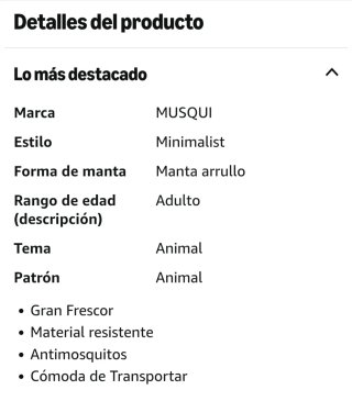 Manta Refrescante Musqui Talla M