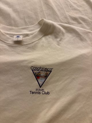 Camiseta Casablanca St. Barth Tennis Club