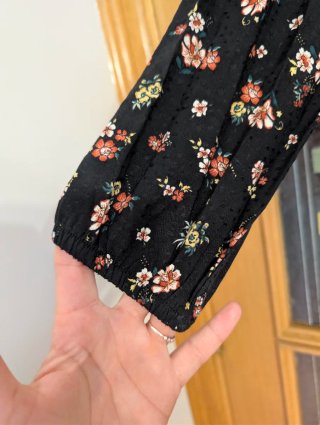 Vestido estampado floral mujer