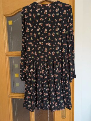 Vestido estampado floral mujer
