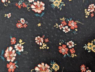 Vestido estampado floral mujer