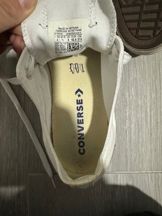 Converse Blancas Talla X