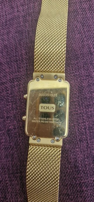 Reloj Tous Dorado
