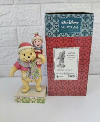 Figura Winnie Pooh y Piglet Jim Shore