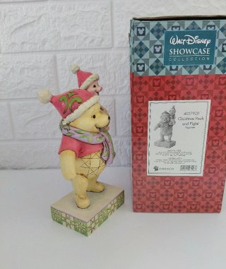 Figura Winnie Pooh y Piglet Jim Shore