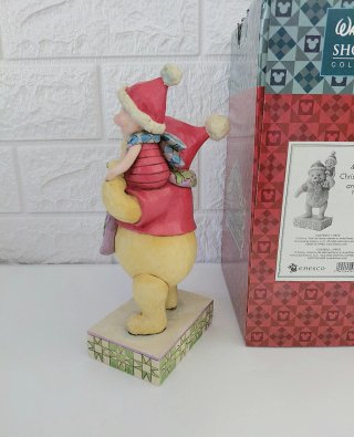 Figura Winnie Pooh y Piglet Jim Shore