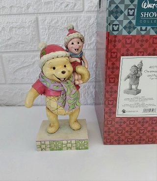 Figura Winnie Pooh y Piglet Jim Shore