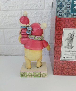 Figura Winnie Pooh y Piglet Jim Shore