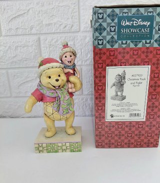 Figura Winnie Pooh y Piglet Jim Shore