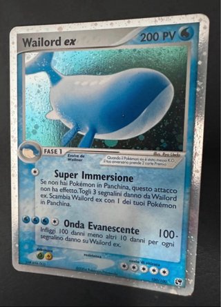 Wailord ex 100/100 - Ex Tempesta di Sabbia