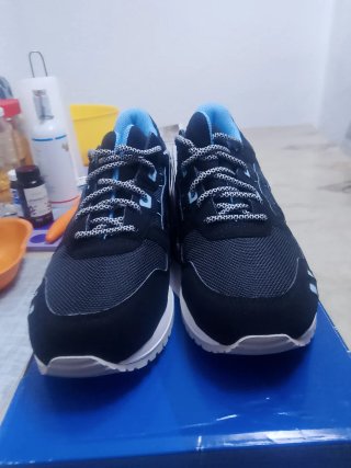 Zapatillas Asics Gel Lyte III Negras y Azules