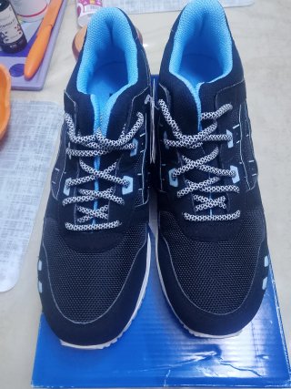 Zapatillas Asics Gel Lyte III Negras y Azules