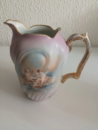 Juego café porcelana alemana 3 piezas