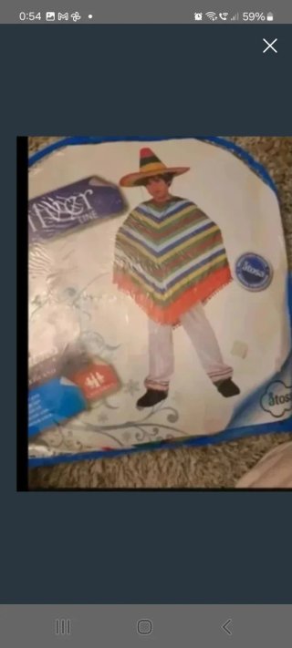 Disfraz mexicano niño/a