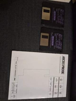 F-19 Stealth Fighter Commodore Amiga Big Box