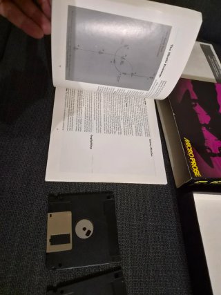 F-19 Stealth Fighter Commodore Amiga Big Box