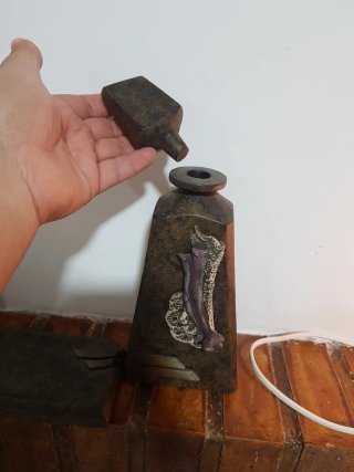 Juego de 3 figuras Arte Romera