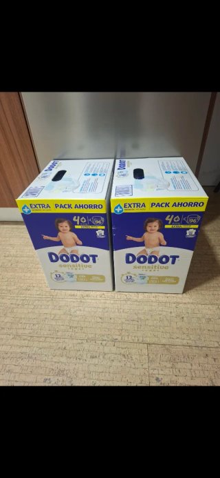 Fraldas Dodot Sensitive Pack Poupança Tamanho 4+