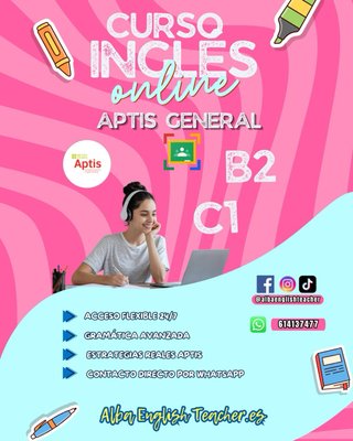 Clases inglés curso online aptis