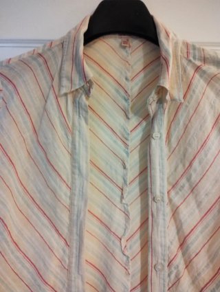 Camisa Zara rayas mujer