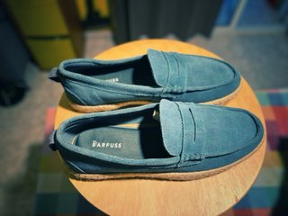 Mocasines Zara Azul