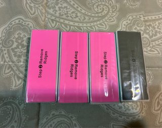 4 Limas de Uñas (Rosa y Gris)