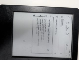 Amazon Kindle 7ª Gen Lector Ebook 6'' Negro 830AAU