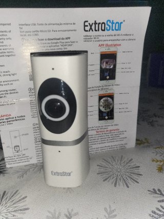 Camara WiFi panorámica 180°