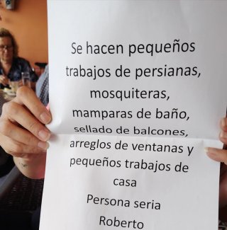 Se realizan pequeños trabajos de hogar